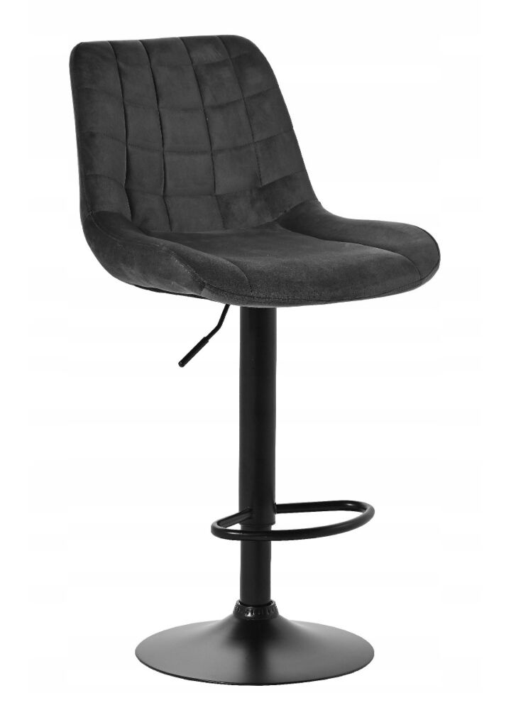 Hoker Ote czarny 93 cm tkanina