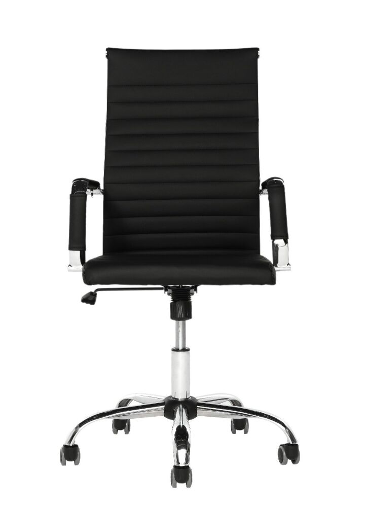 Fotel biurowy-obrotowy Dorian, 55x64x103/113,5cm, czarny