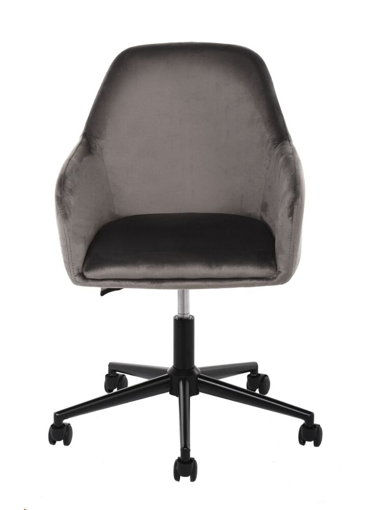Fotel biurowy obrotowy Porto velvet, 53x55x88 cm , Szary