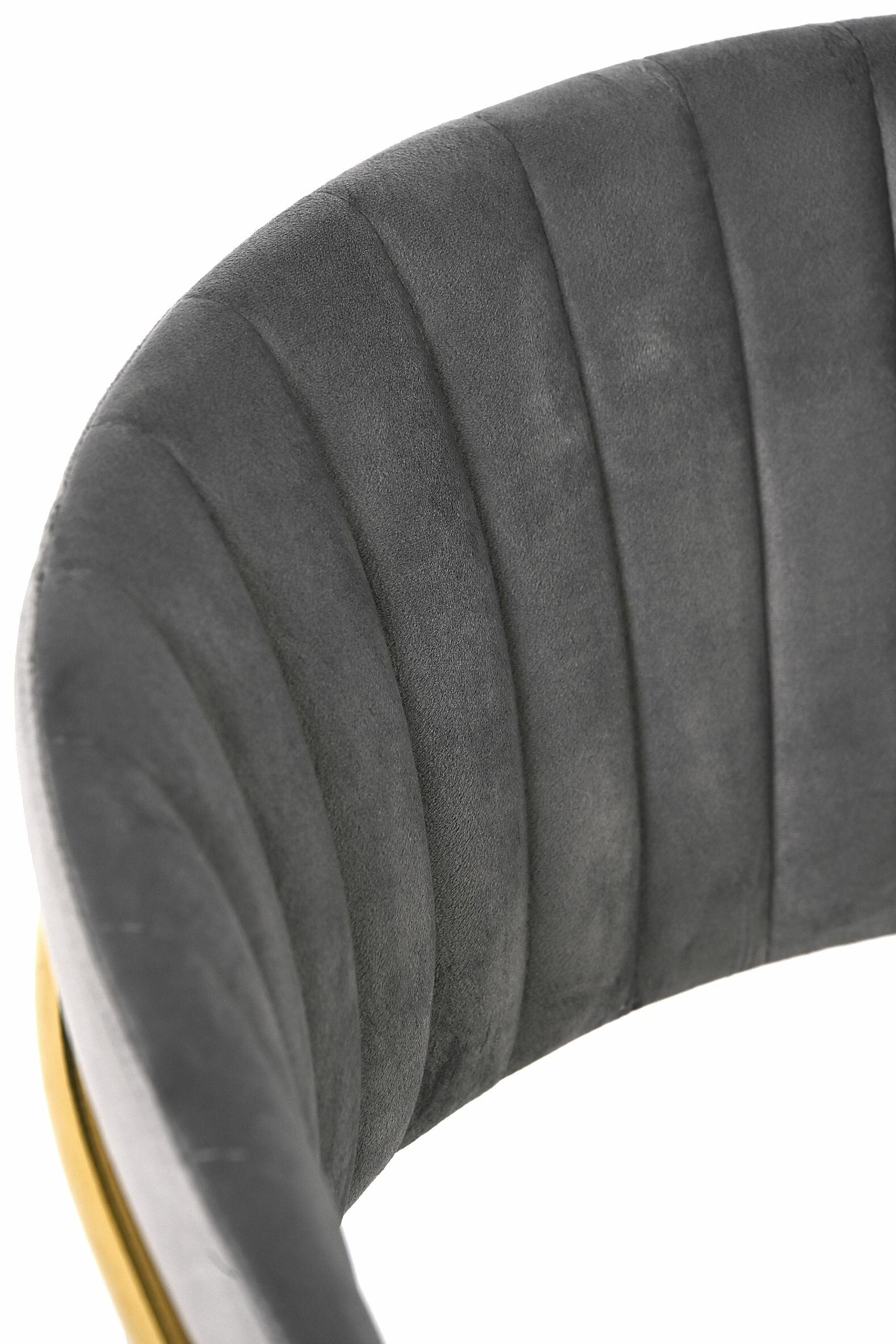 Krzesło jadalniane Nubo Velvet Grey