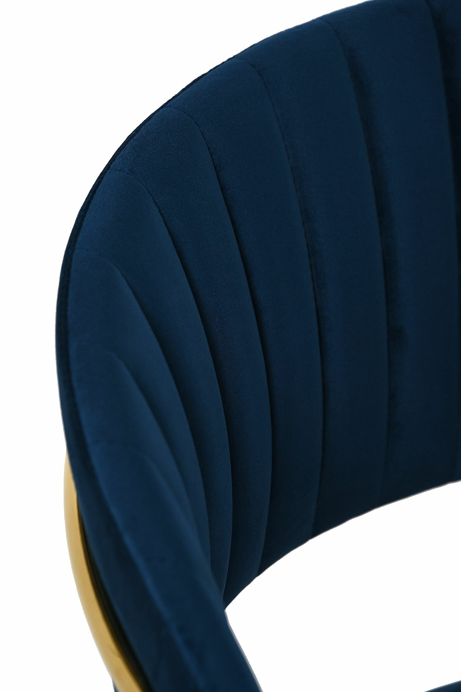 Krzesło jadalniane Nubo Velvet Dark Blue