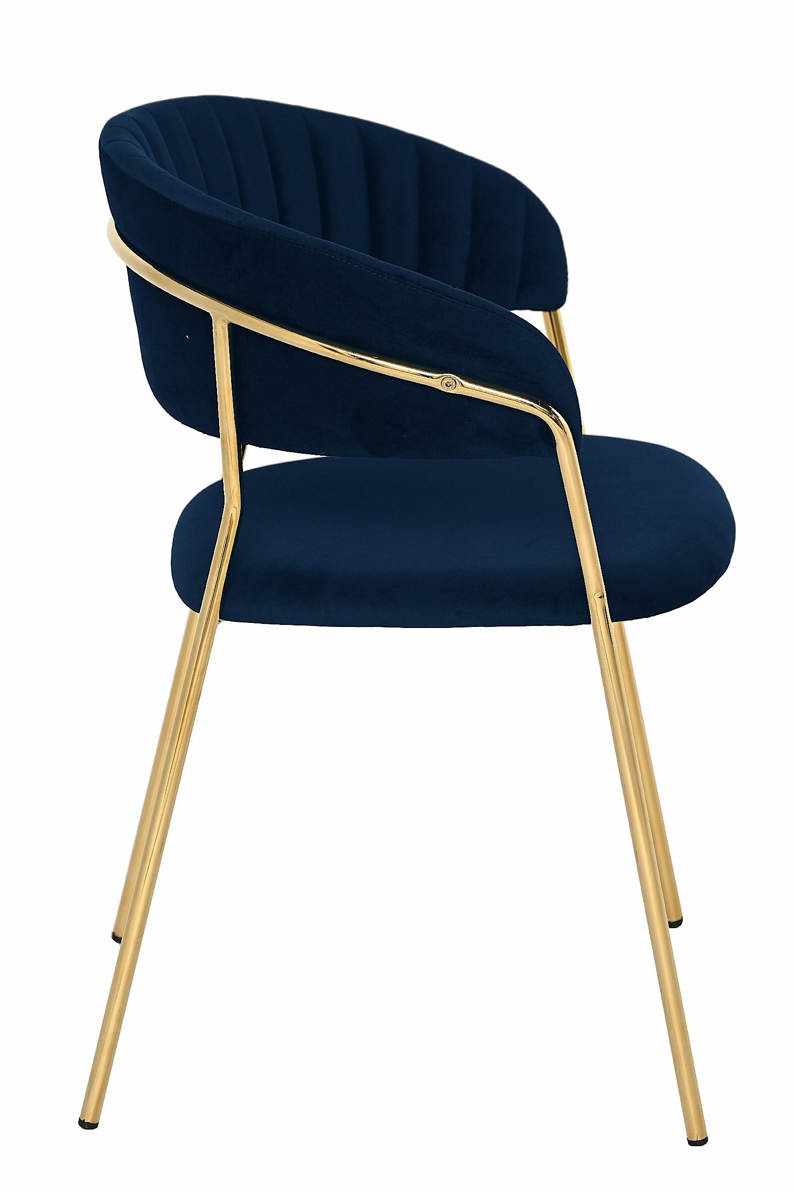 Krzesło jadalniane Nubo Velvet Dark Blue