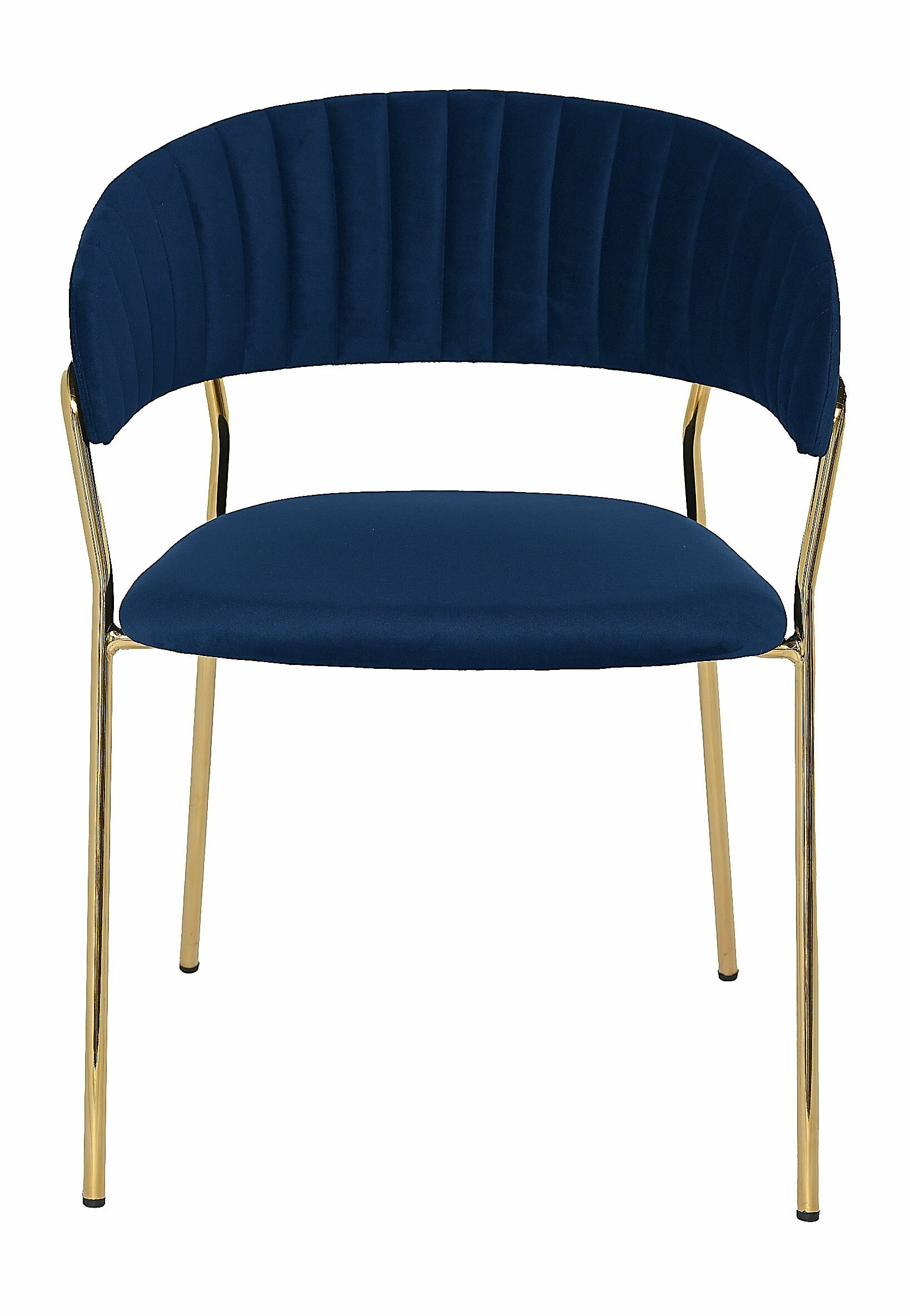 Krzesło jadalniane Nubo Velvet Dark Blue