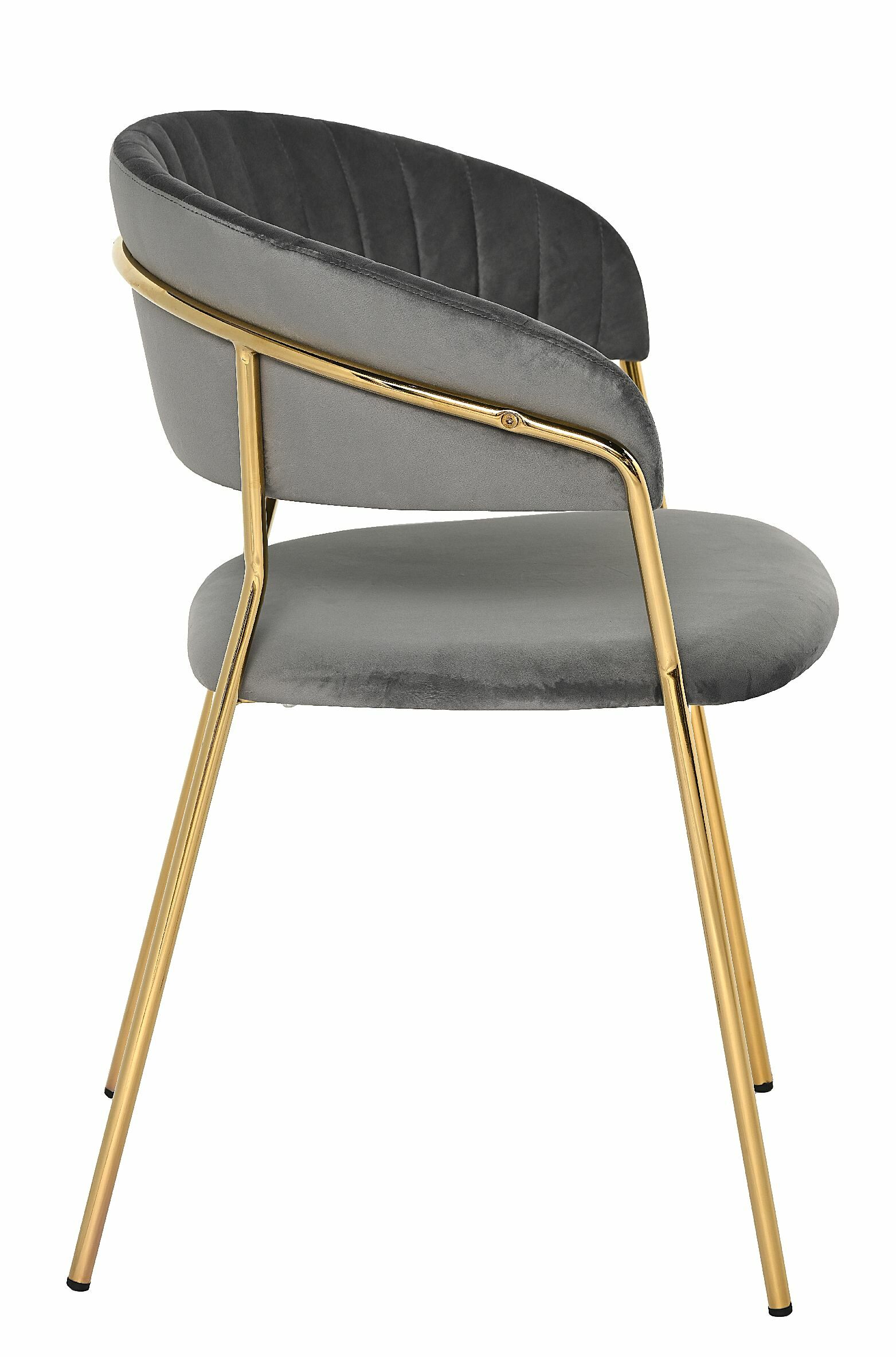 Krzesło jadalniane Nubo Velvet Grey