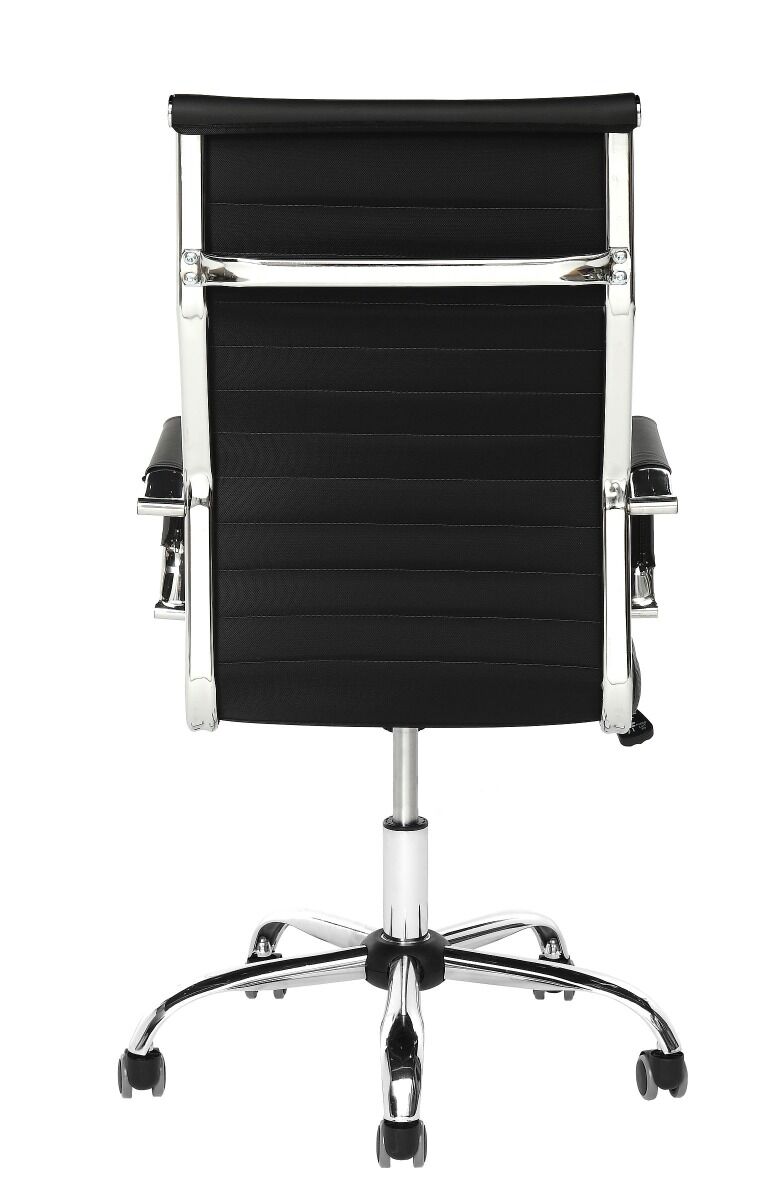 Fotel biurowy-obrotowy Dorian, 55x64x103/113,5cm, czarny