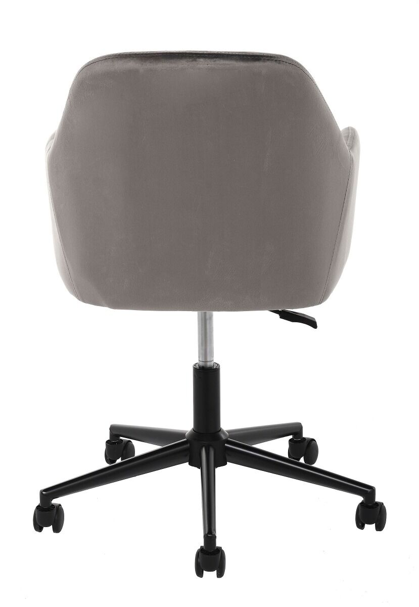 Fotel biurowy obrotowy Porto velvet, 53x55x88 cm , Szary