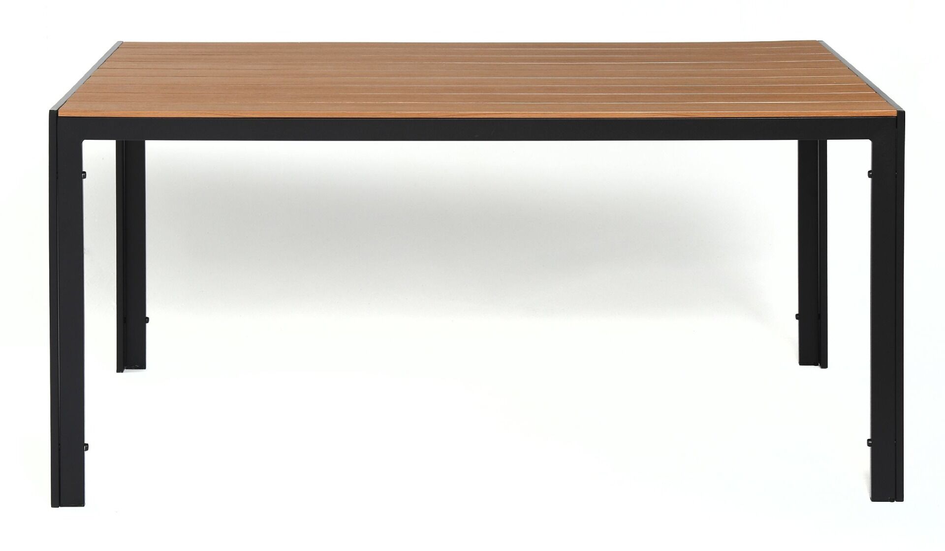Stół ogrodowy aluminiowy polywood 150x90x74 cm