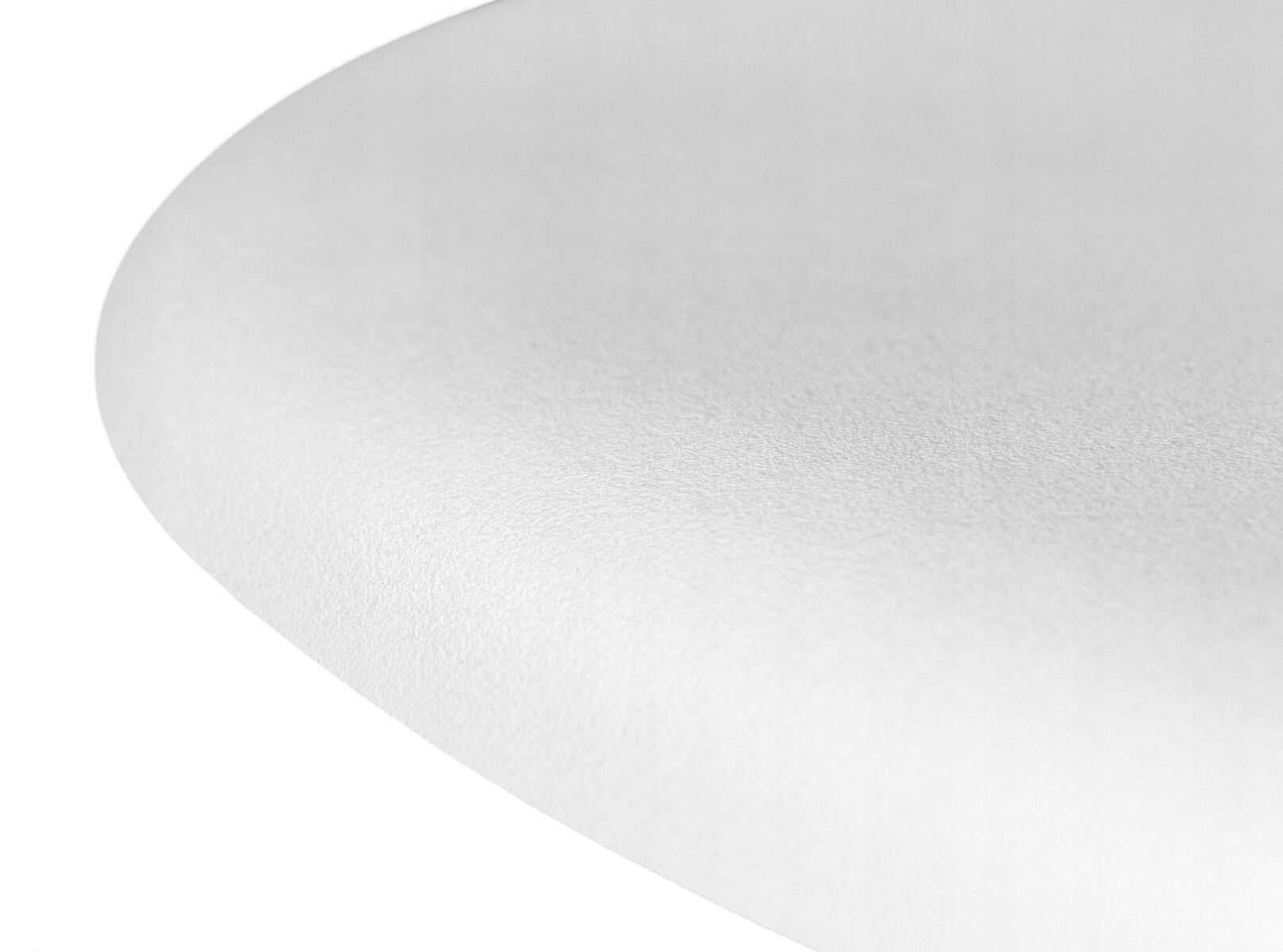 Zestaw jadalniany 4 krzesła białe plus stół okrągły 80 cm czarny