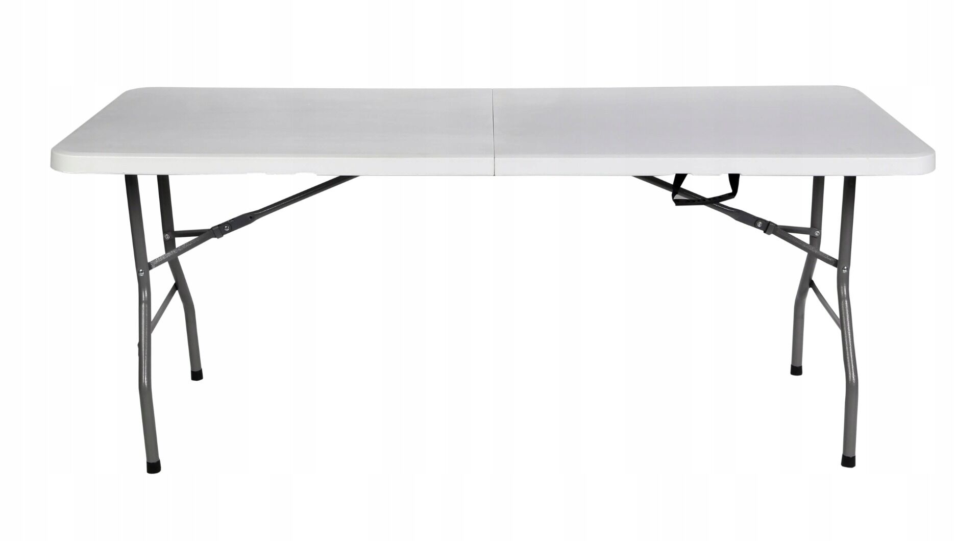 Stół cateringowy składany walizka 180x70x74 biały
