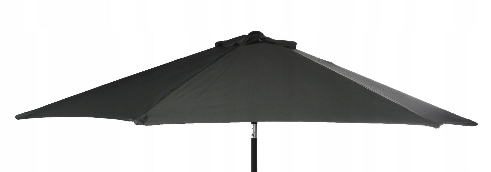 Parasol ogrodowy z korbką antracyt śr.270cm